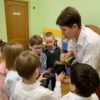 В Детском саду г.п. Мир было организовано развлечение в форме музейного занятия «От старины до современности»