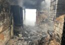 В деревне Теребостынь горела дача