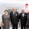 Ветераны труда из Кореличского района приняли участие в "Новогоднем огоньке" с участием председателя Гродненского облисполкома Владимира Караника